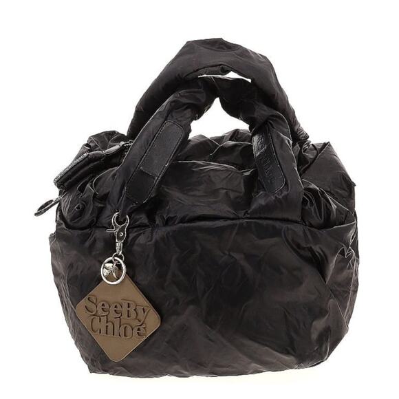 See By Chloe Black Women's Joy Rider Handbag EUC - Picture 1 of 3